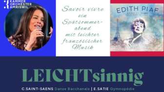Kammerorchester Amriswil & Sara Abrigada - Openairkonzert LEICHTsinnig