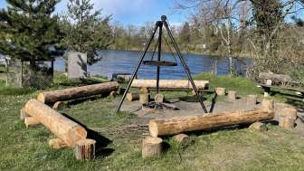 Grillstelle Badeplatz Rüdlingen