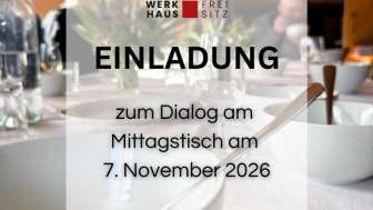 Dialog am Mittagstisch
