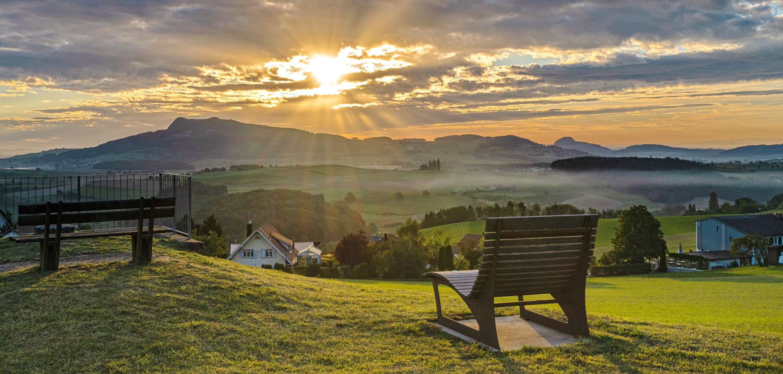 Top 10 Spots Sonnenaufgang / -untergang im Schaffhauserland 