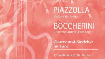 Konzertflyer Gitarre & Streicher im Tanz 13 09 26