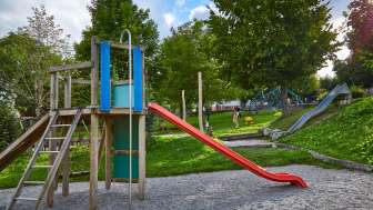 Spielplatz bei der Dorfmitte