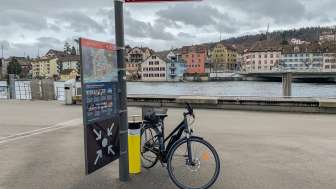 Öffentliche Velo-Pumpe Schifflände
